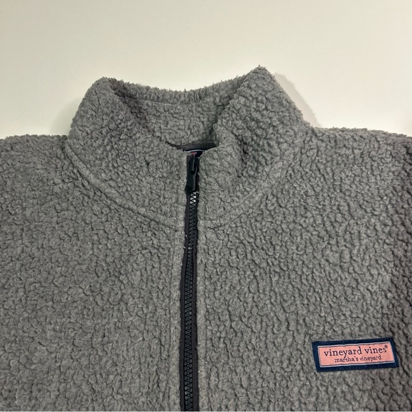 Vineyard Vines Gray Men's XL Fleece Pullover - Picture 6 of 13